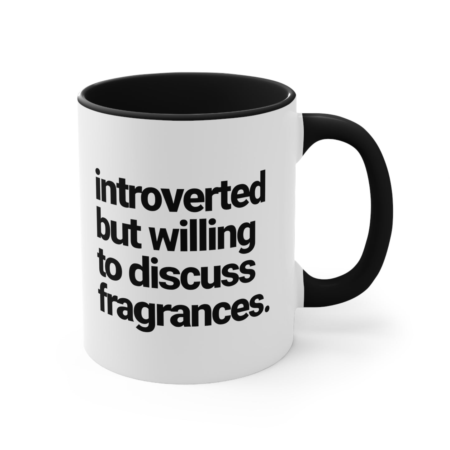 Introverted Color Accent Mug