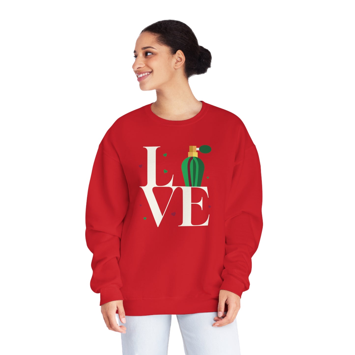 Holiday Perfume Love Unisex NuBlend® Crewneck Sweatshirt