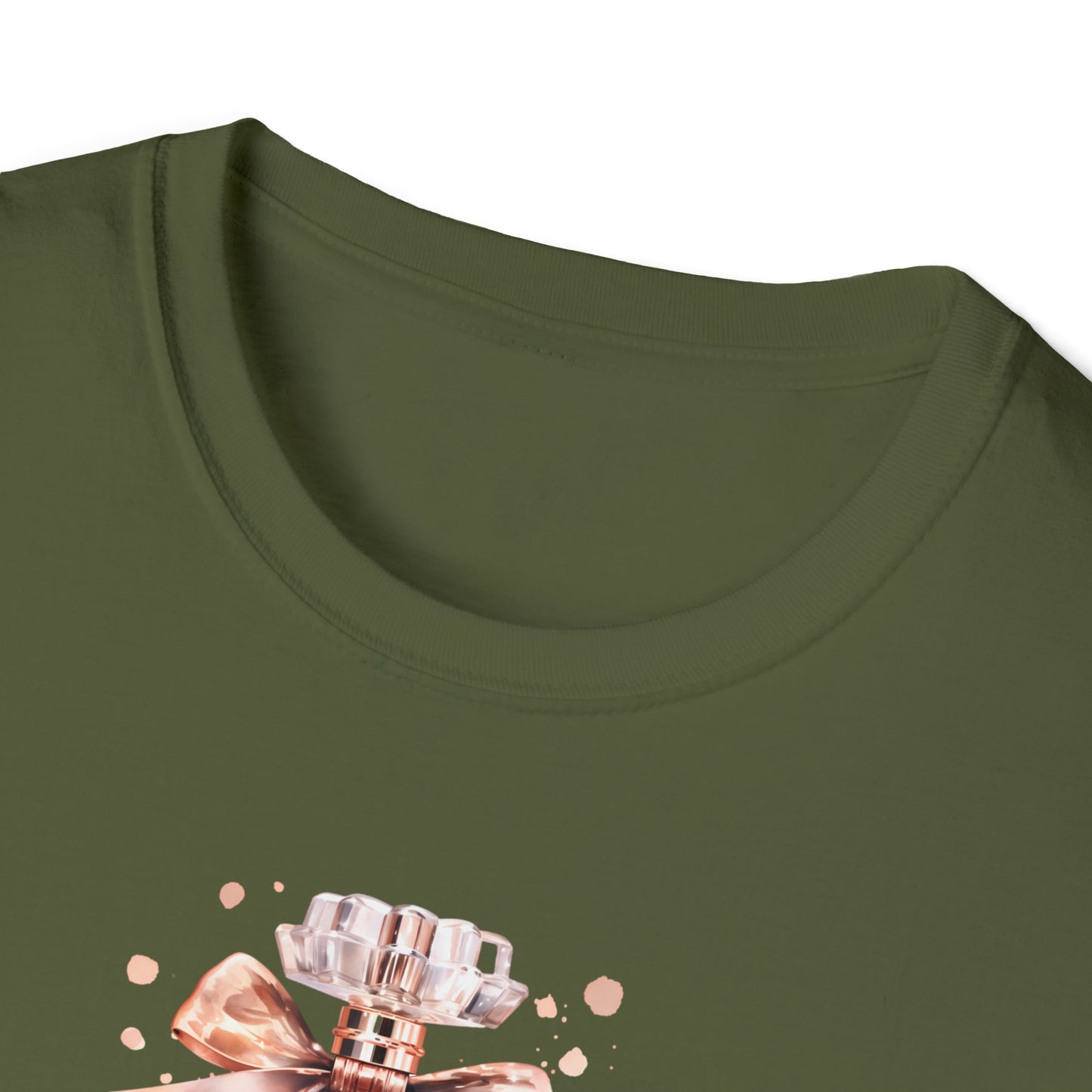 Perfume Bottle Graphic Unisex Softstyle T-Shirt