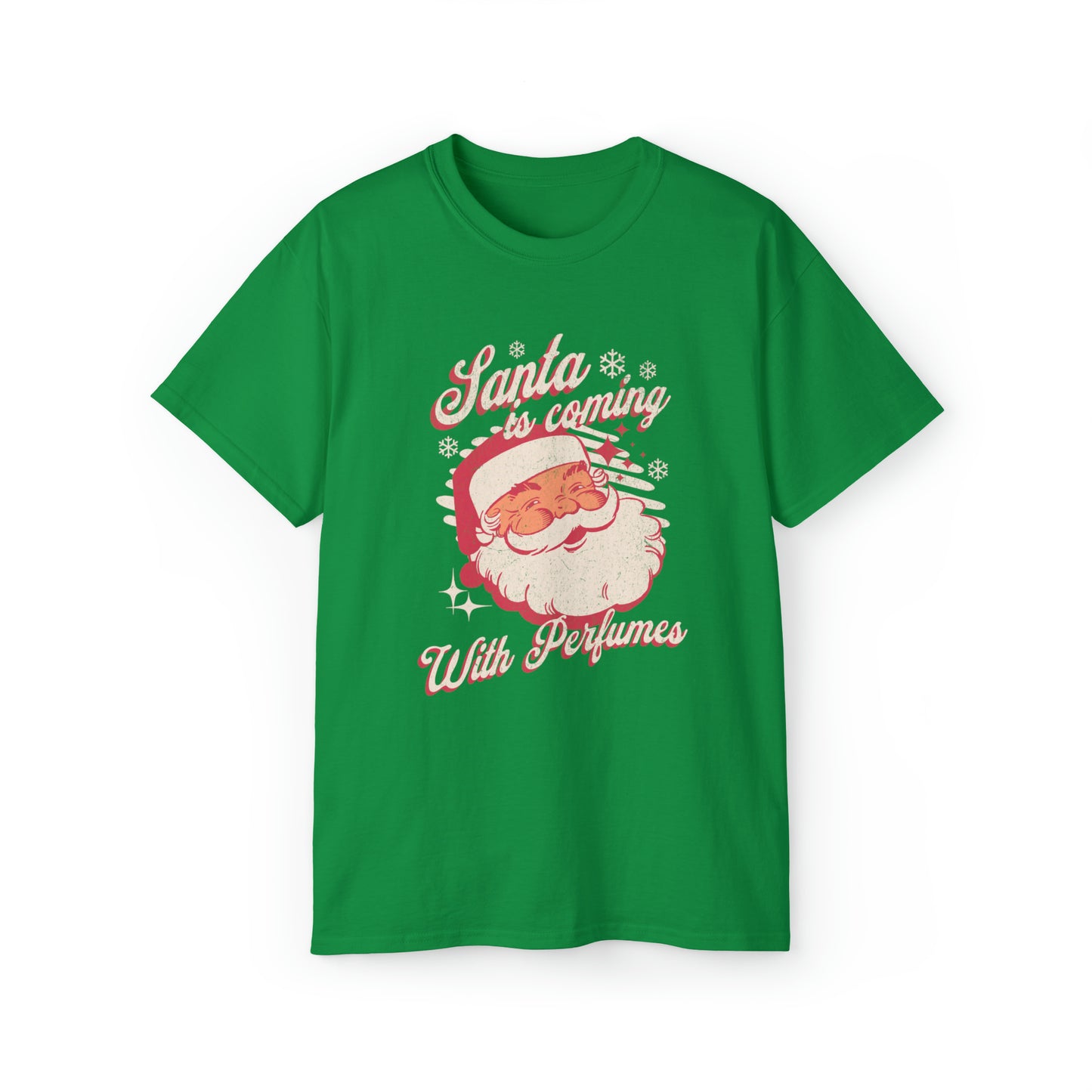 Santa Is Coming Unisex Ultra Cotton Tee