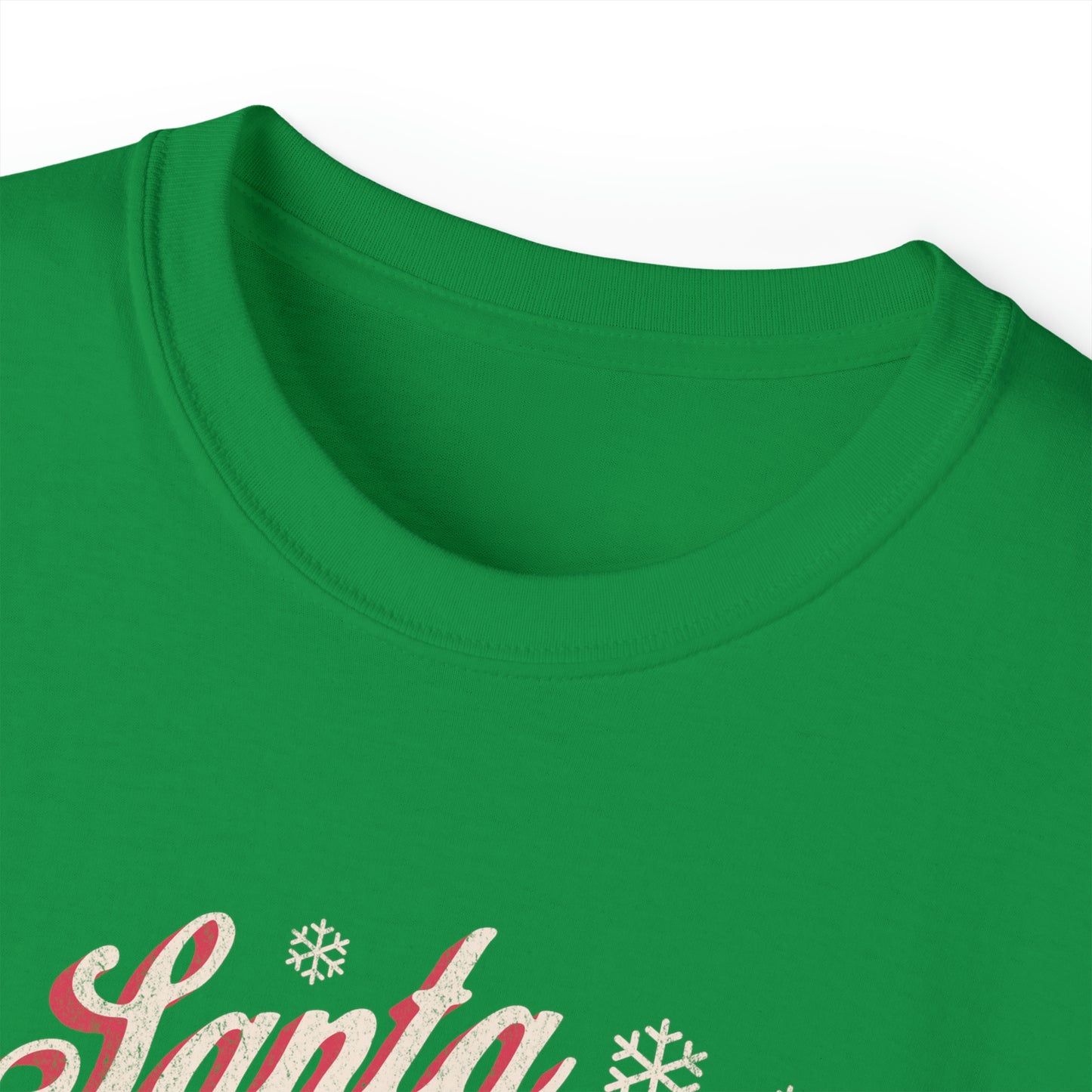 Santa Is Coming Unisex Ultra Cotton Tee