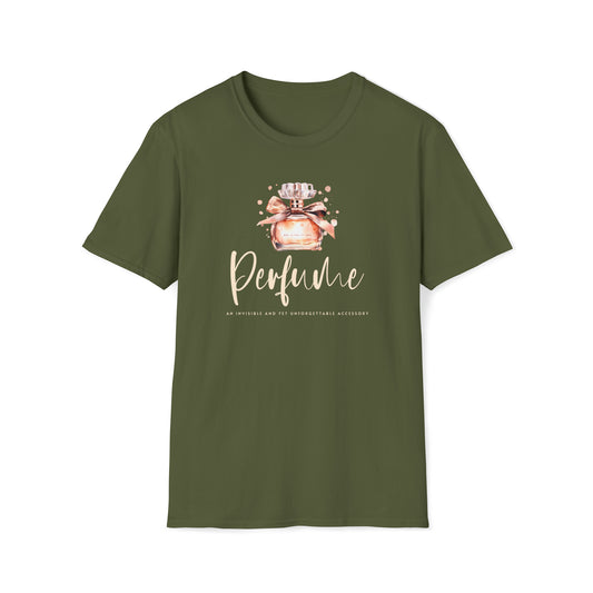 Perfume Bottle Graphic Unisex Softstyle T-Shirt