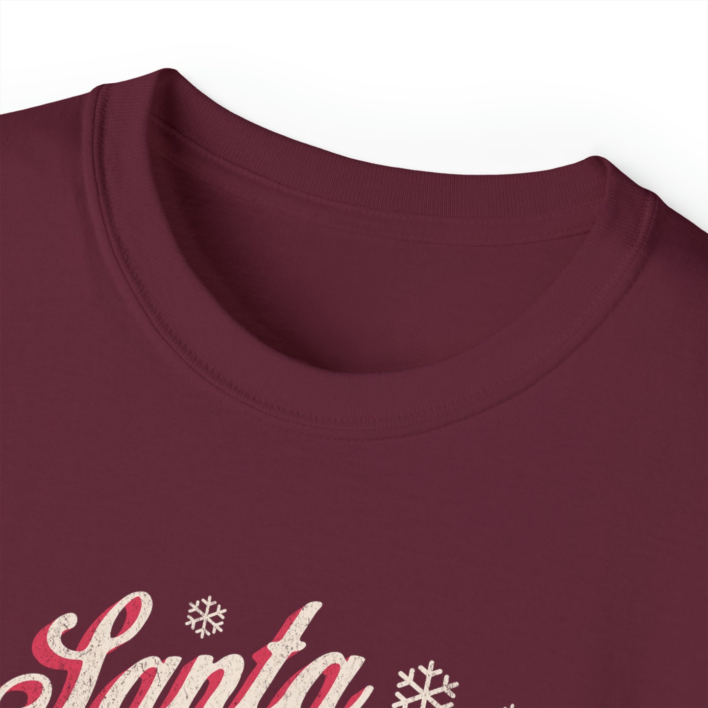 Santa Is Coming Unisex Ultra Cotton Tee