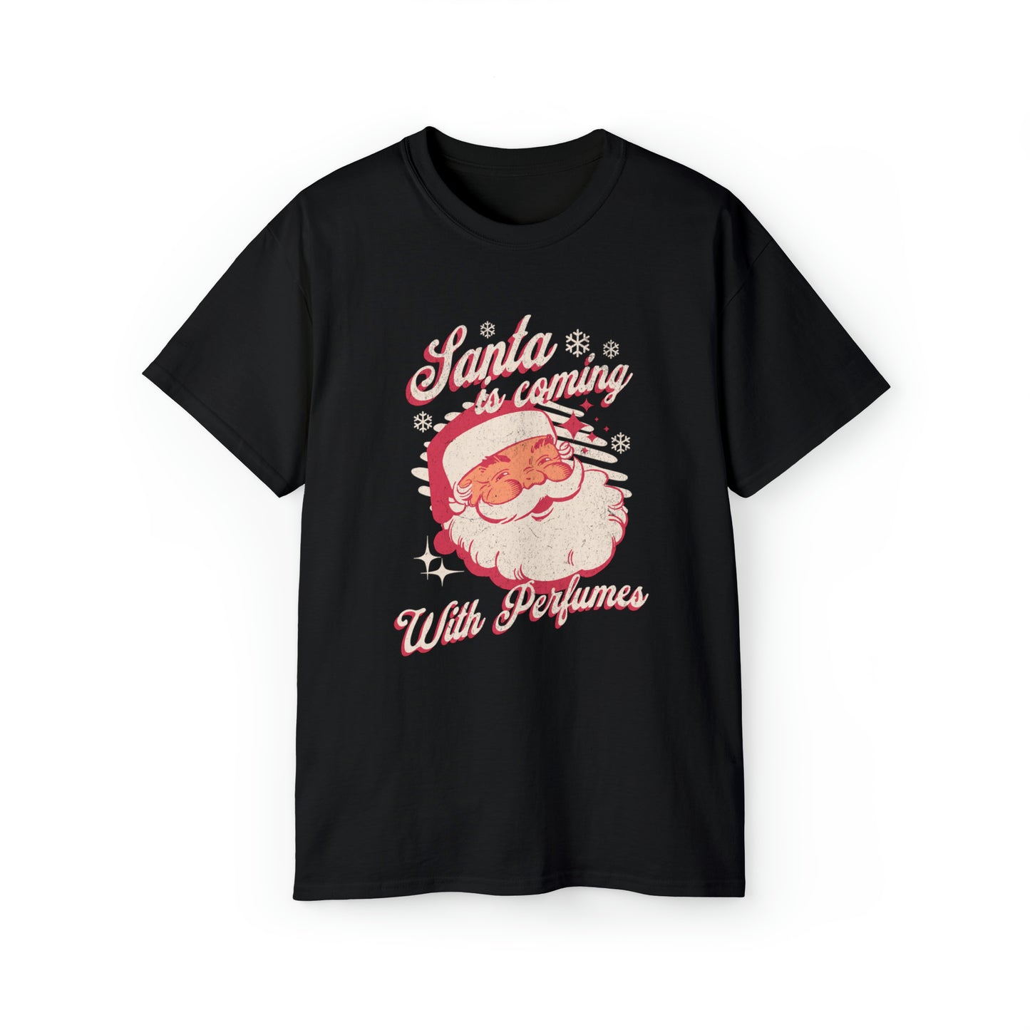 Santa Is Coming Unisex Ultra Cotton Tee