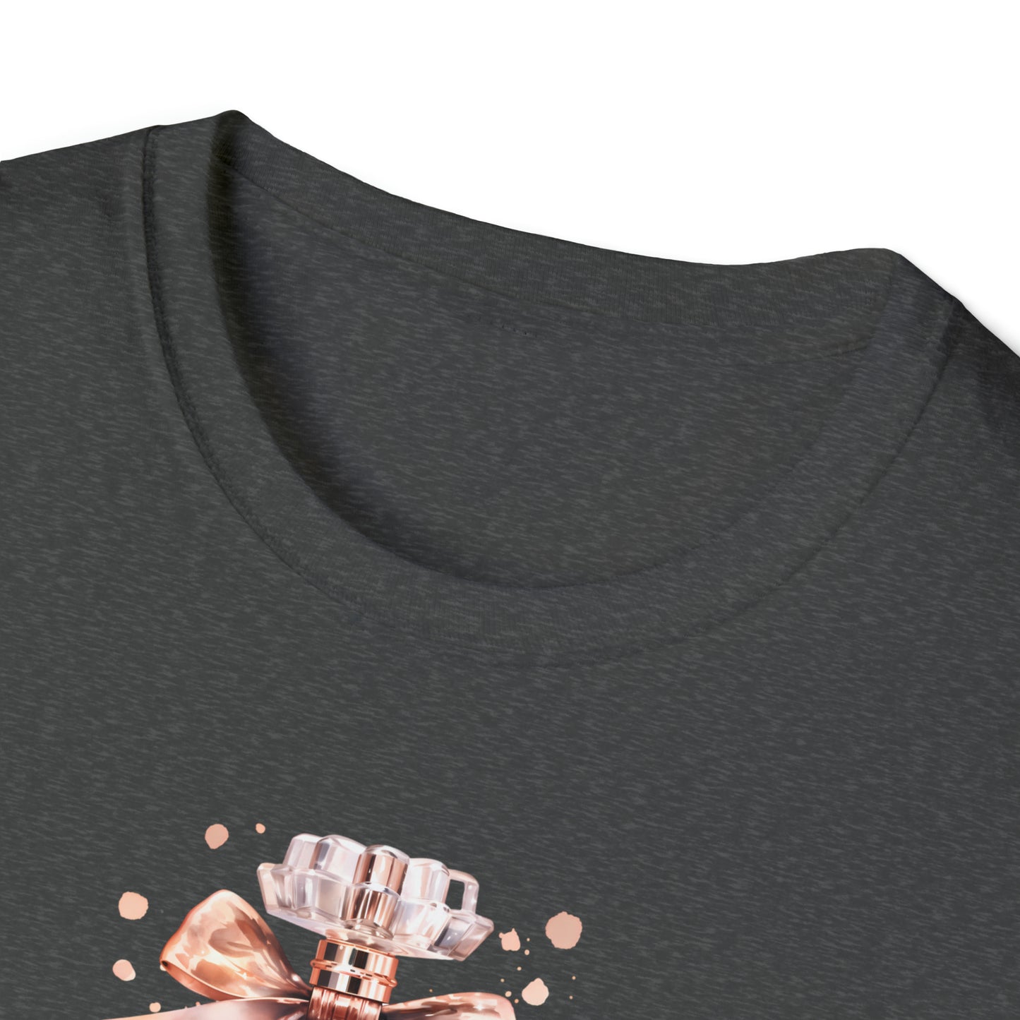 Perfume Bottle Graphic Unisex Softstyle T-Shirt