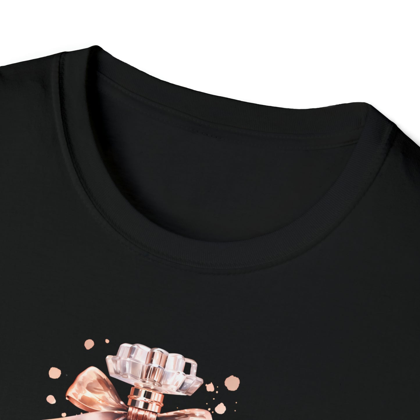 Perfume Bottle Graphic Unisex Softstyle T-Shirt