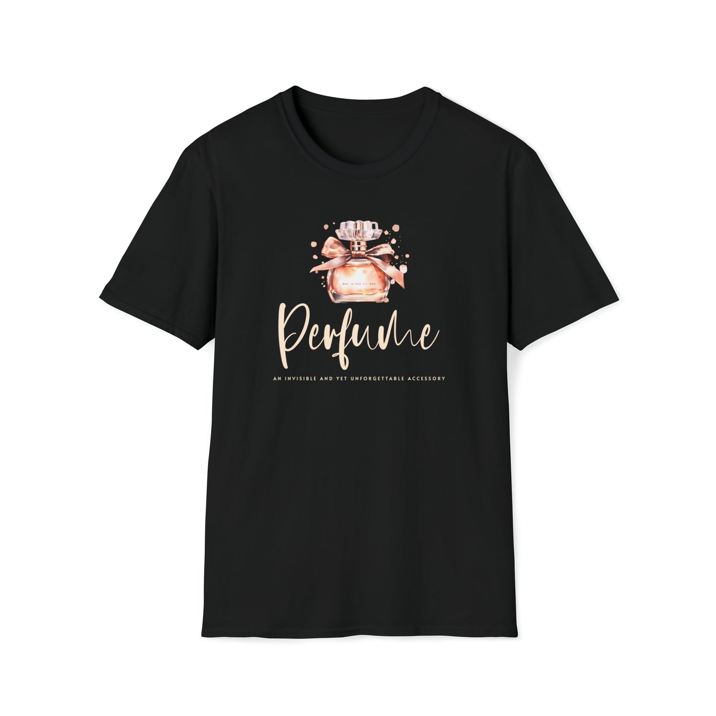 Perfume Bottle Graphic Unisex Softstyle T-Shirt