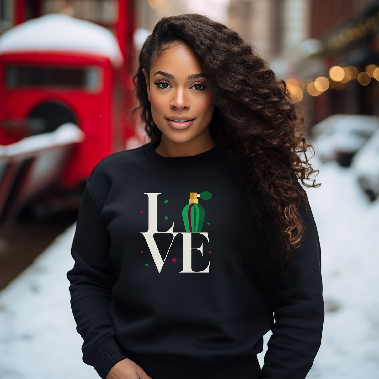 Holiday Perfume Love Unisex NuBlend® Crewneck Sweatshirt